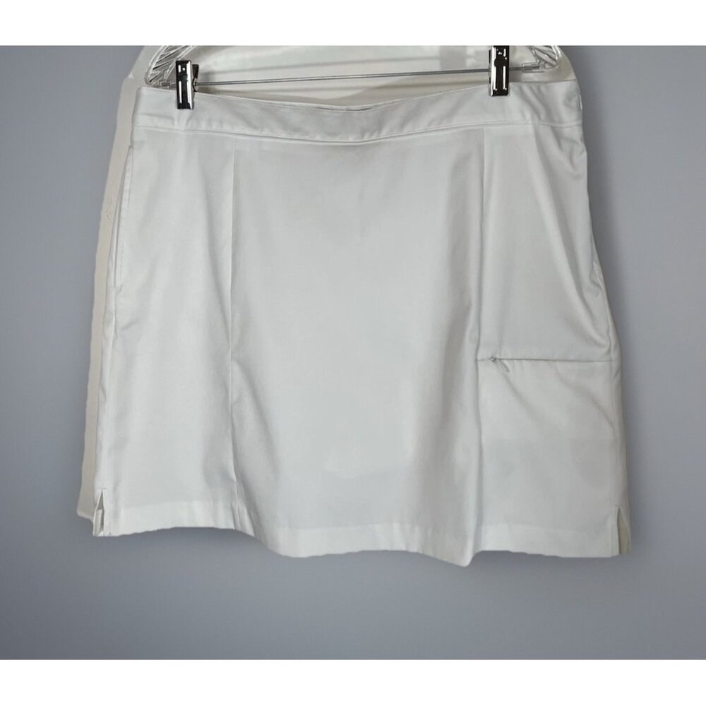 Greg Norman Perfect Fit White‎ women’s skort Women’s Size 14
